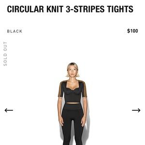 Adidas x Ivy Park Drip 2 Knit Tights